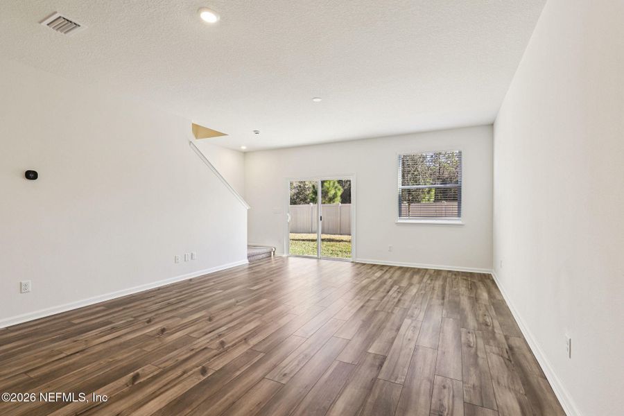 Spacious, unfurnished interior of a new home in Orchard Park Townhomes, St. Augustine (Image 16). Spacious, unfurnished interior of a new home in Orchard Park Townhomes, St. Augustine (Image 16).