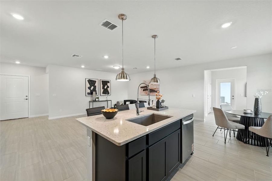 Furnished interior view inside a new home in Amelia Groves, St. Cloud (Image 25).