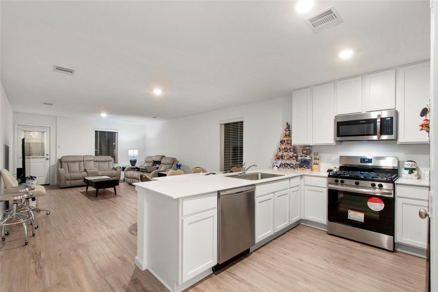 Furnished interior view inside a new home in , New Caney (Image 8). Furnished interior view inside a new home in , New Caney (Image 8).