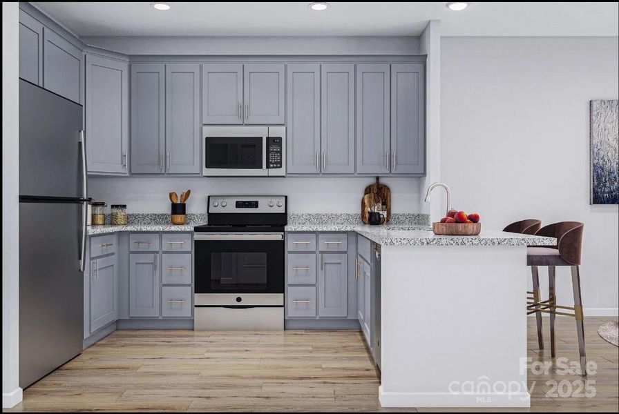 Sierra Ridge Townhomes Gourmet Kitchen