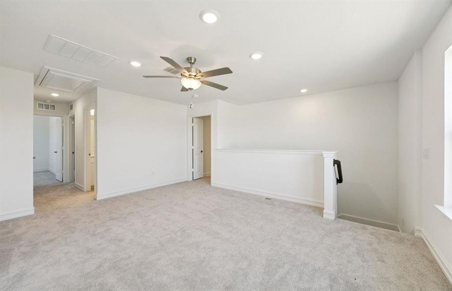 Airy game room *real home pictured Airy game room *real home pictured