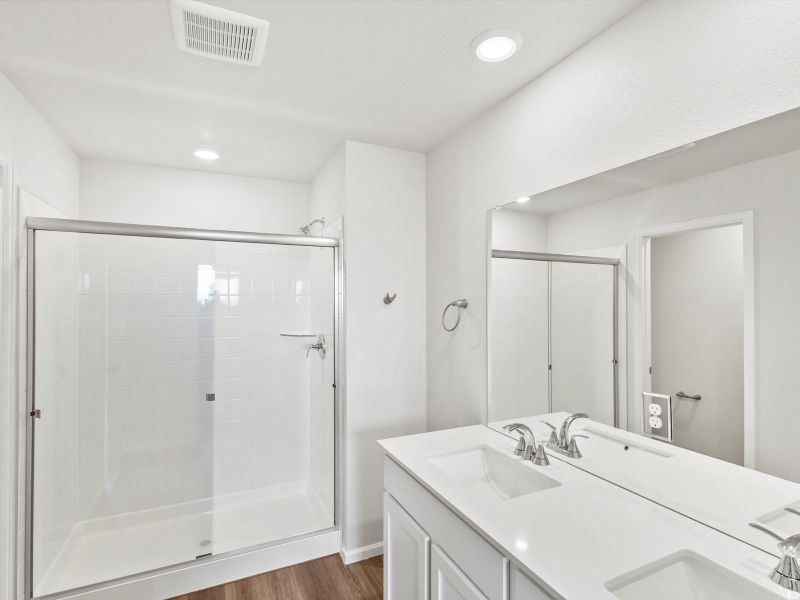 Furnished interior view inside a new home in Poudre Heights: The Meadow Collection, Windsor (Image 5).