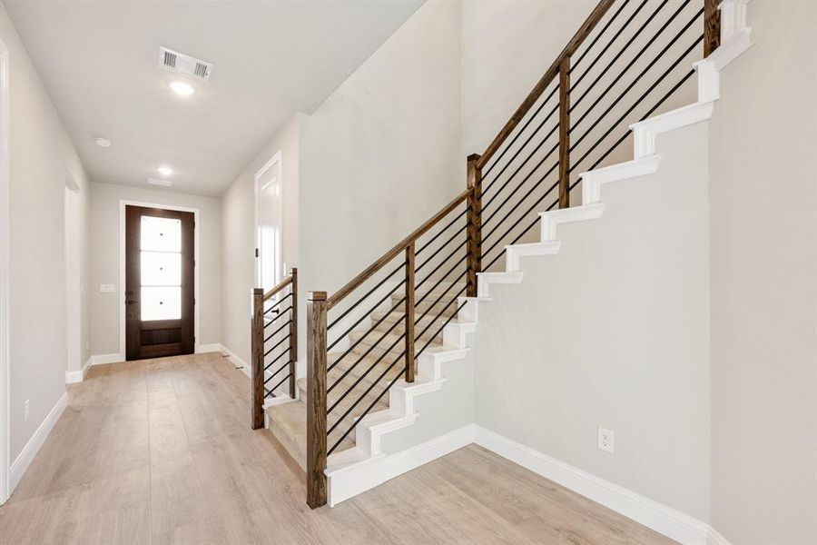 Spacious, unfurnished interior of a new home in Creekview Meadows, Pilot Point (Image 40). Spacious, unfurnished interior of a new home in Creekview Meadows, Pilot Point (Image 40).