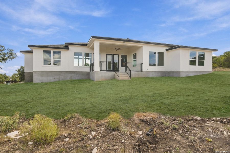 Exterior details and patio area of a home in , Mico (Image 4).