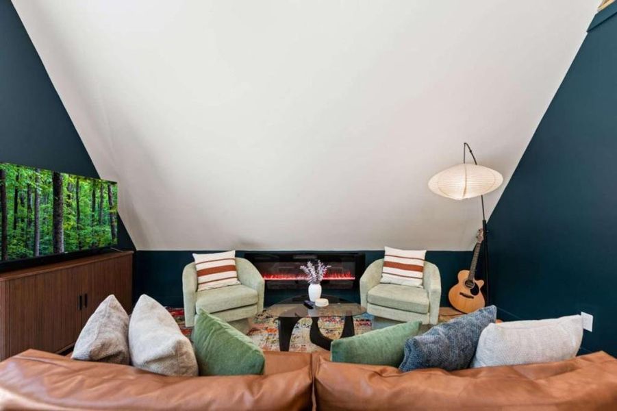 Furnished interior view inside a new home in , Blue Ridge (Image 14).