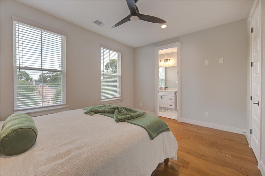 Furnished interior view inside a new home in , Houston (Image 33).