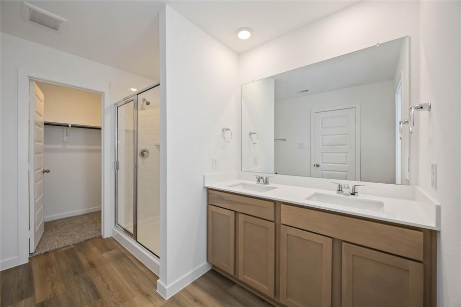 Furnished interior view inside a new home in Pinehaven, Houston (Image 11).