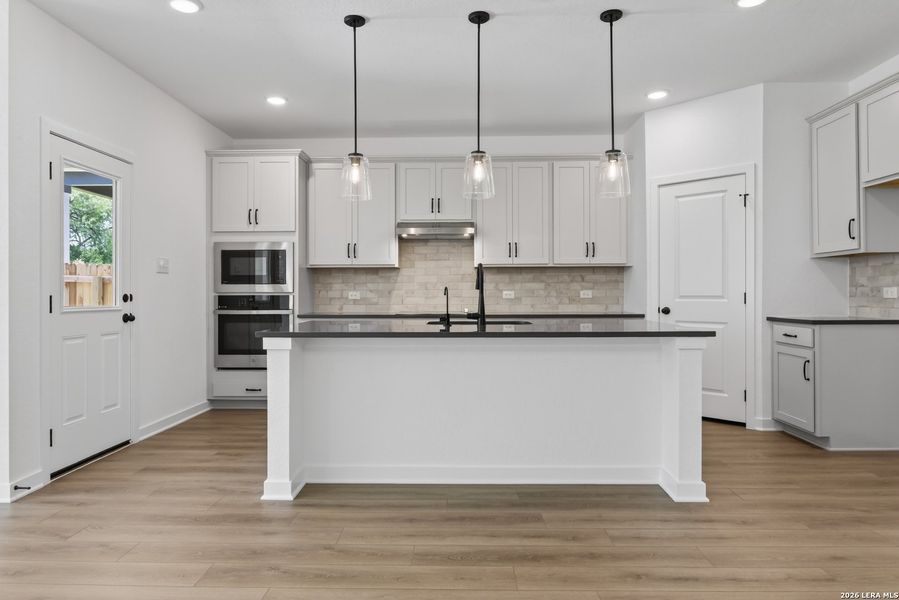 Furnished interior view inside a new home in The Wilder, Adkins (Image 8).
