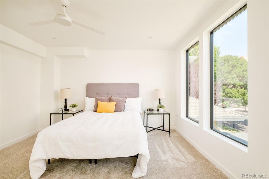 Furnished interior view inside a new home in , Denver (Image 13).