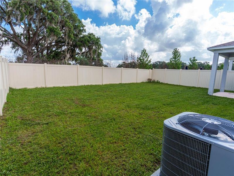 Exterior details and patio area of a home in River Run II, Zephyrhills (Image 3). Exterior details and patio area of a home in River Run II, Zephyrhills (Image 3).