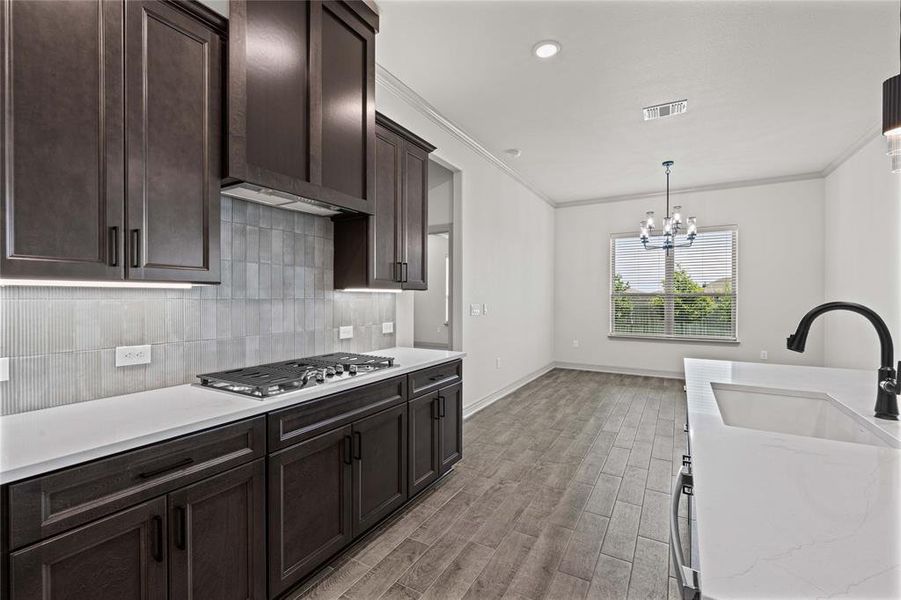 Furnished interior view inside a new home in , Troy (Image 15).