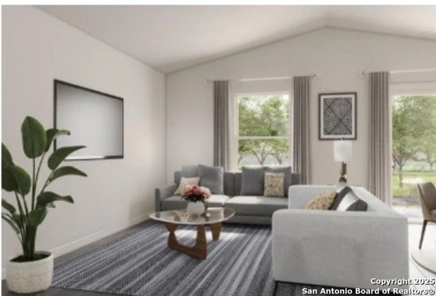 Furnished interior view inside a new home in Las Colinas, Kenedy (Image 4).