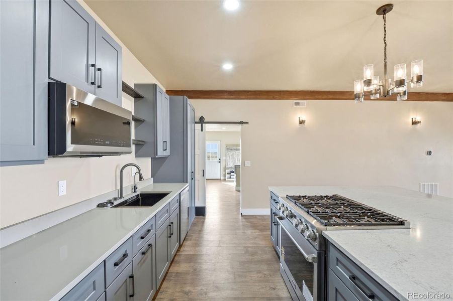 Furnished interior view inside a new home in , Rye (Image 11).