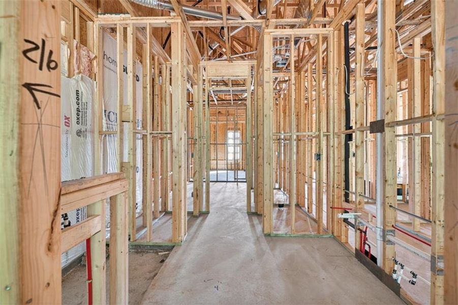 In-progress construction of a new home in , Statham, GA (Image 20).