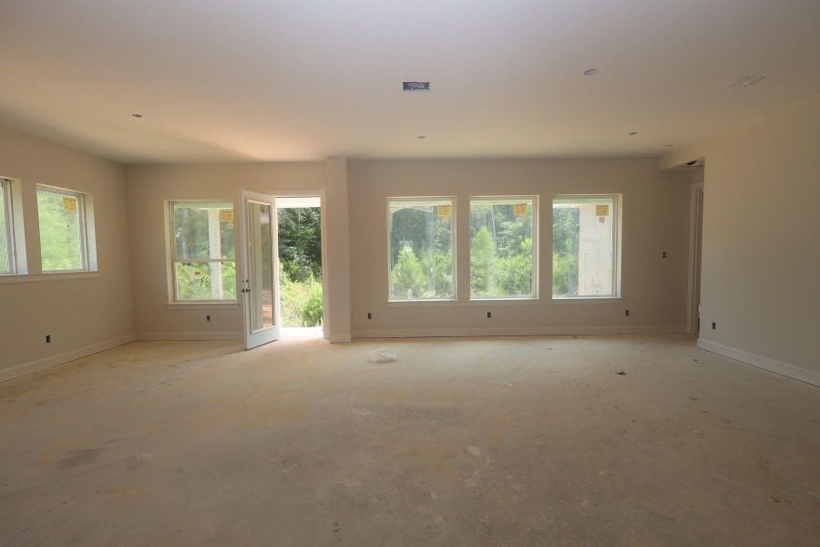 In-progress construction of a new home in The Woodlands Hills - Summit Collection, Willis, TX (Image 6). In-progress construction of a new home in The Woodlands Hills - Summit Collection, Willis, TX (Image 6).
