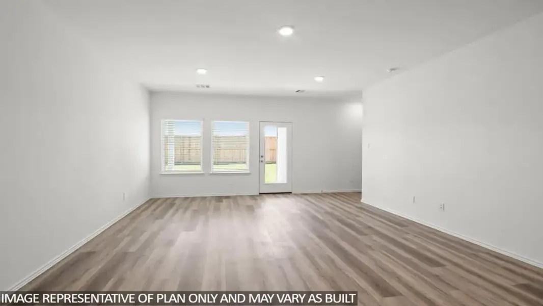 Representative unfurnished interior of a home built from the Renea by D.R. Horton in Indian Springs, Crosby (Image 12).