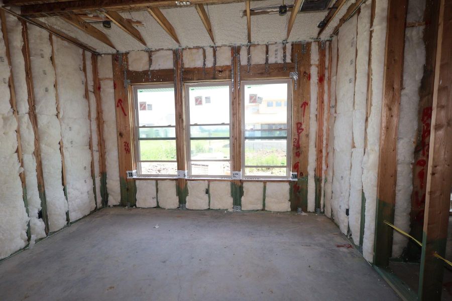 In-progress construction of a new home in Meridiana - Ascent Collection, Manvel, TX (Image 12).