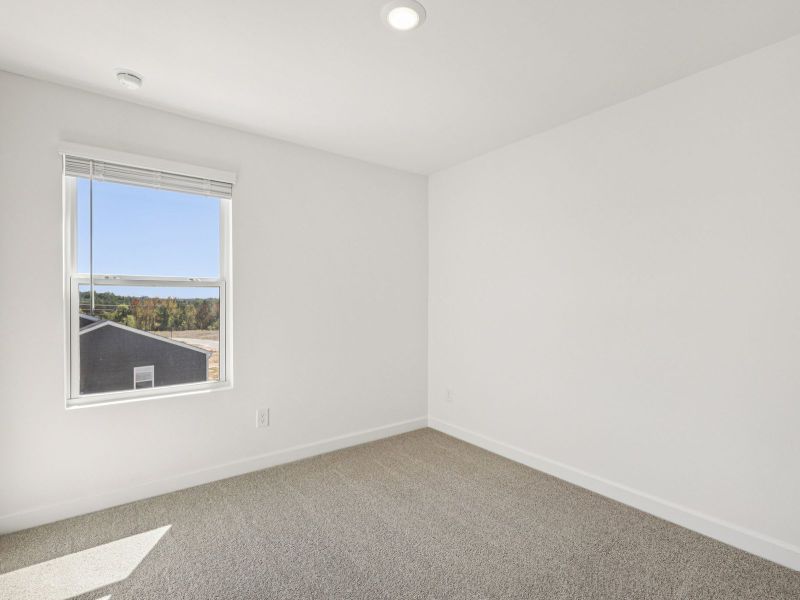 Spacious, unfurnished interior of a new home in Meadows at Wilson Farms - The Heights Series, Fort Mill (Image 16).