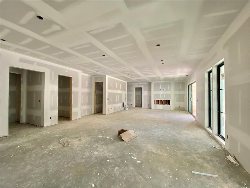 In-progress construction of a new home in , Acworth, GA (Image 13).