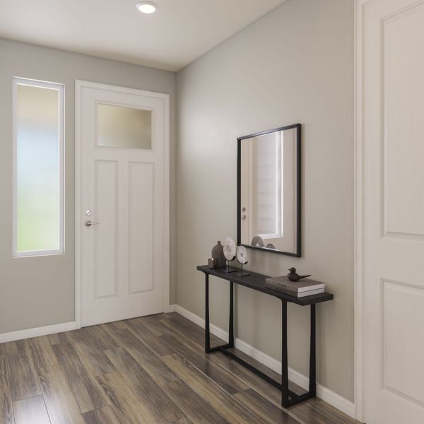 Representative furnished interior of a home built from the 5014 by Tri Pointe Homes in The Aurora Highlands, Aurora (Image 6).