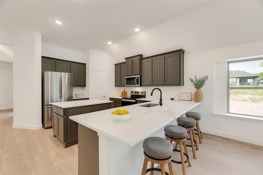 Furnished interior view inside a new home in , Boyd (Image 11).