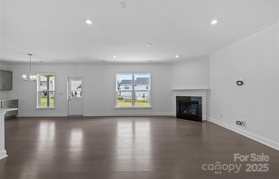 Great room colors may vary