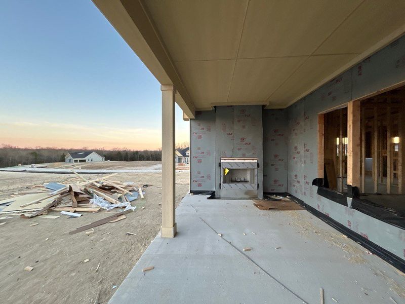In-progress construction of a new home in Creekview Addition, Van Alstyne, TX (Image 14). In-progress construction of a new home in Creekview Addition, Van Alstyne, TX (Image 14).