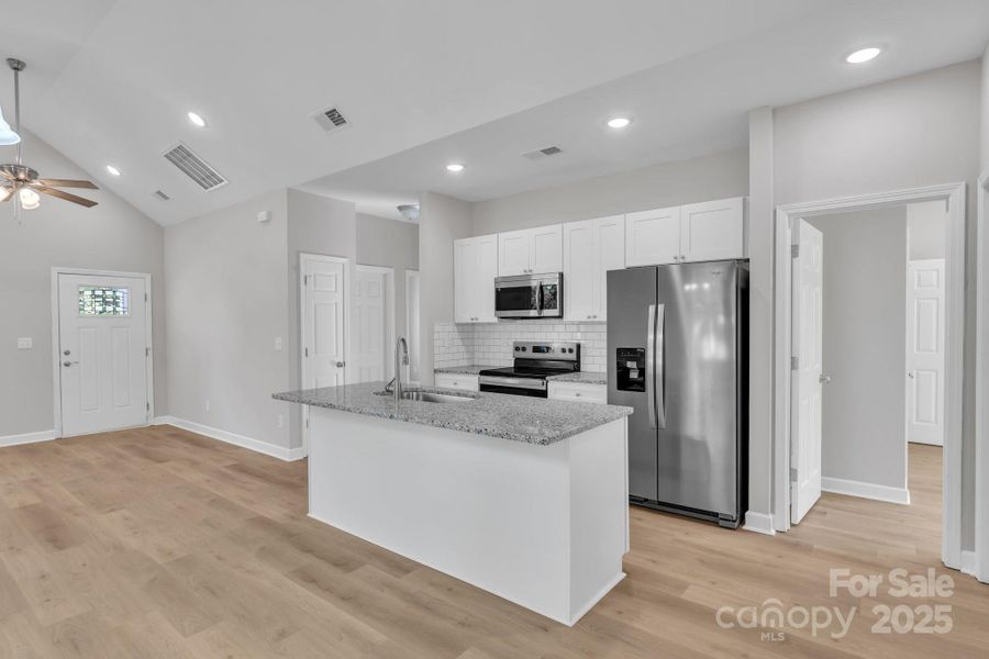 Furnished interior view inside a new home in , East Spencer (Image 17).