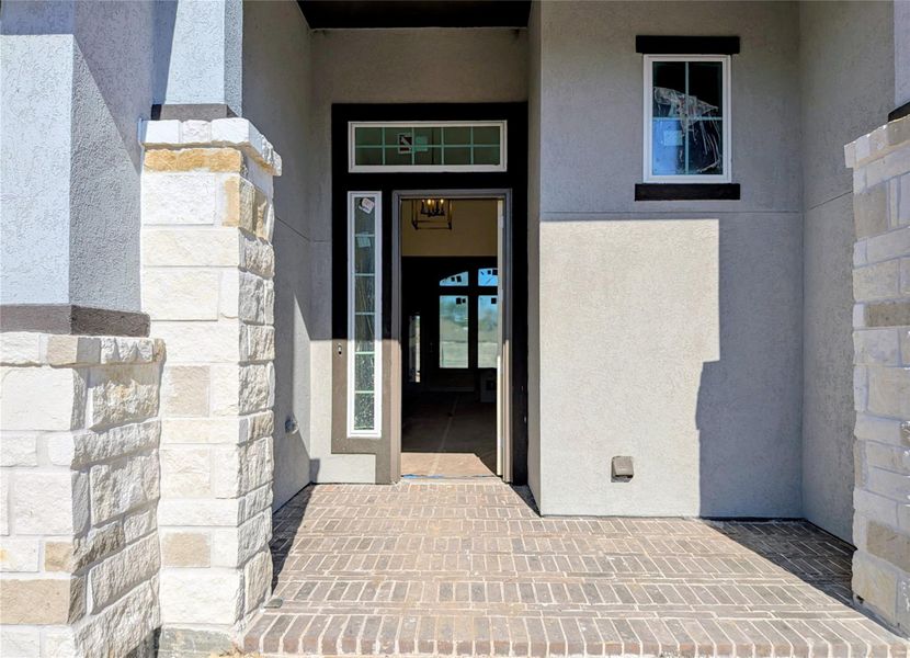 Exterior details and patio area of a home in Artavia, Conroe (Image 3). Exterior details and patio area of a home in Artavia, Conroe (Image 3).