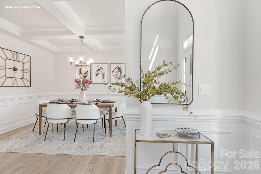 Furnished interior view inside a new home in Laurelbrook, Sherrills Ford (Image 16).
