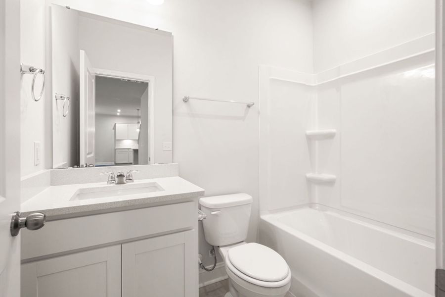 Furnished interior view inside a new home in Waterways, Richmond Hill (Image 7).