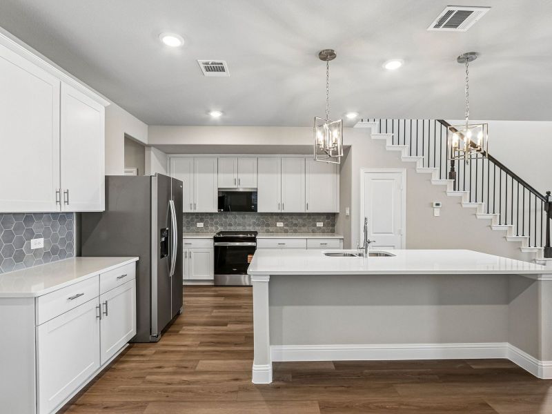 Furnished interior view inside a new home in Oak Ridge Park, Corinth (Image 10).