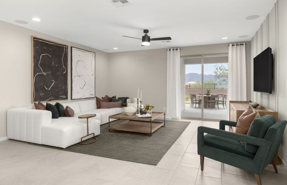 Representative furnished interior of a home built from the Farmington by Pulte Homes in Upper Canyon, Phoenix (Image 14). Representative furnished interior of a home built from the Farmington by Pulte Homes in Upper Canyon, Phoenix (Image 14).