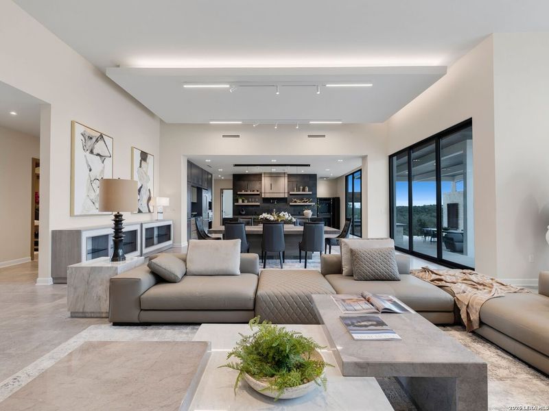 Furnished interior view inside a new home in , San Antonio (Image 6).