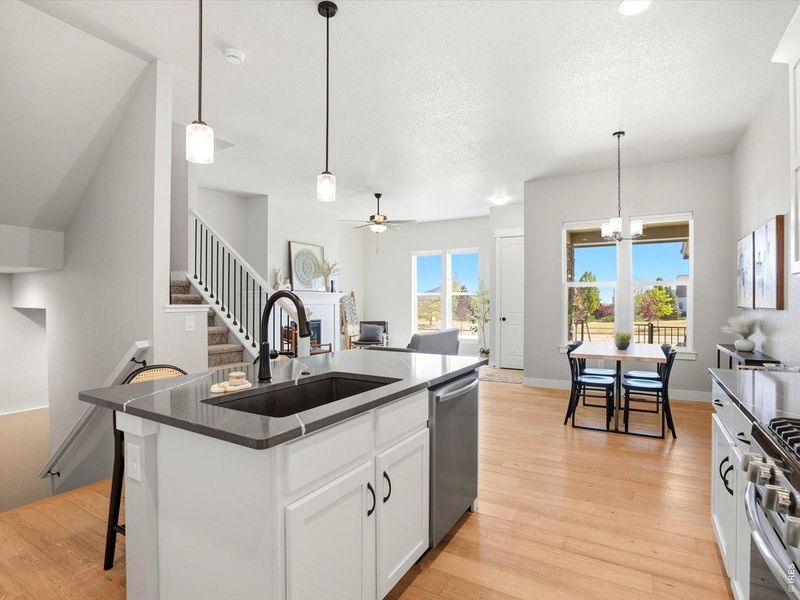 Furnished interior view inside a new home in , Windsor (Image 11).