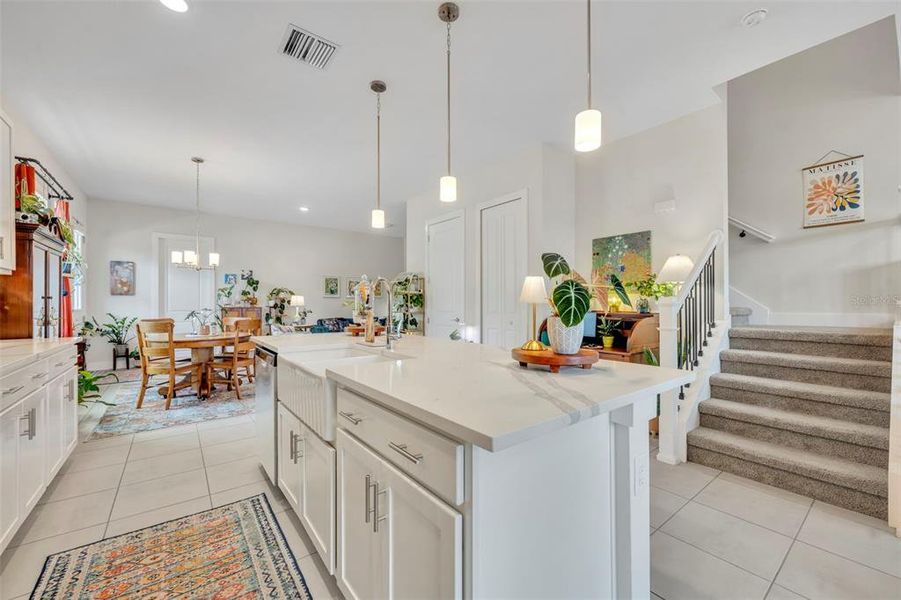 Furnished interior view inside a new home in , Oviedo (Image 23).