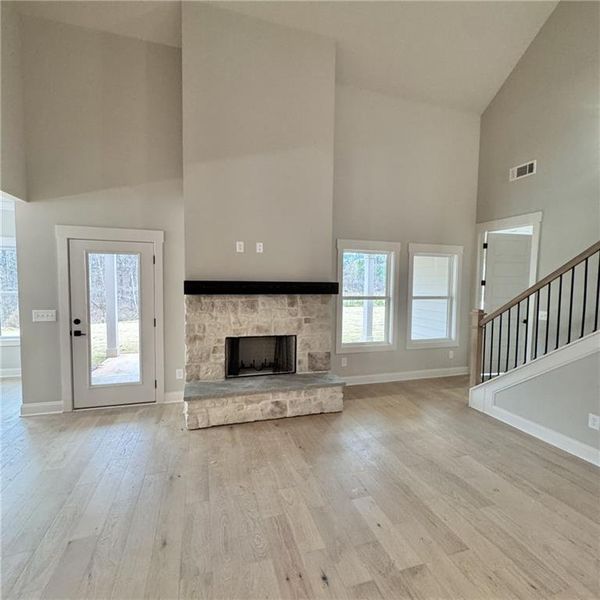 Furnished interior view inside a new home in , Greensboro (Image 6).
