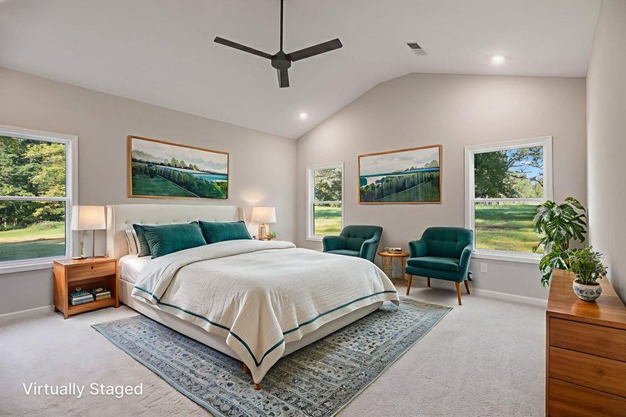 Furnished interior view inside a new home in LOVVORN ESTATES, Carrollton (Image 15).