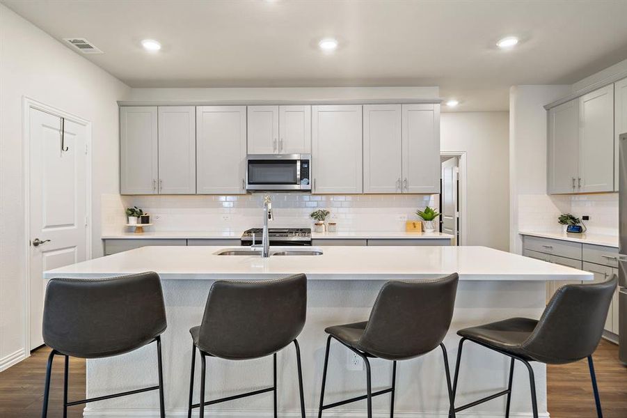Furnished interior view inside a new home in Northstar, Haslet (Image 31).
