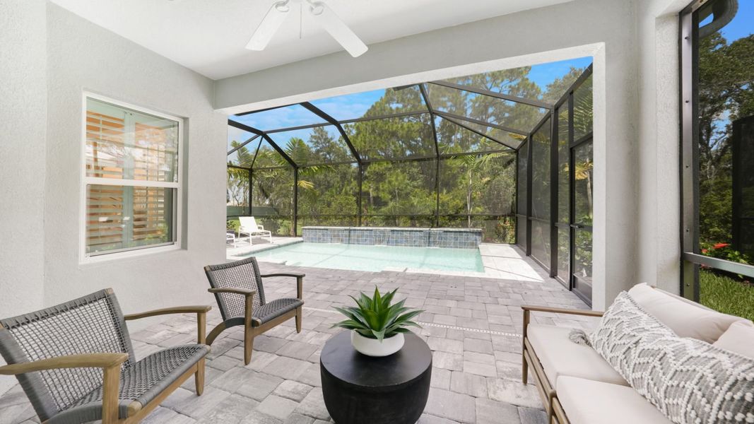 Representative exterior details of a home built from the Patriot by Neal Communities in Boca Royale Golf & Country Club at Wellen Park, Englewood (Image 25).