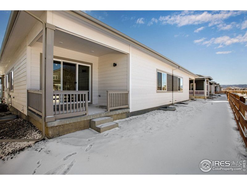 Exterior details and patio area of a home in , Berthoud (Image 20).