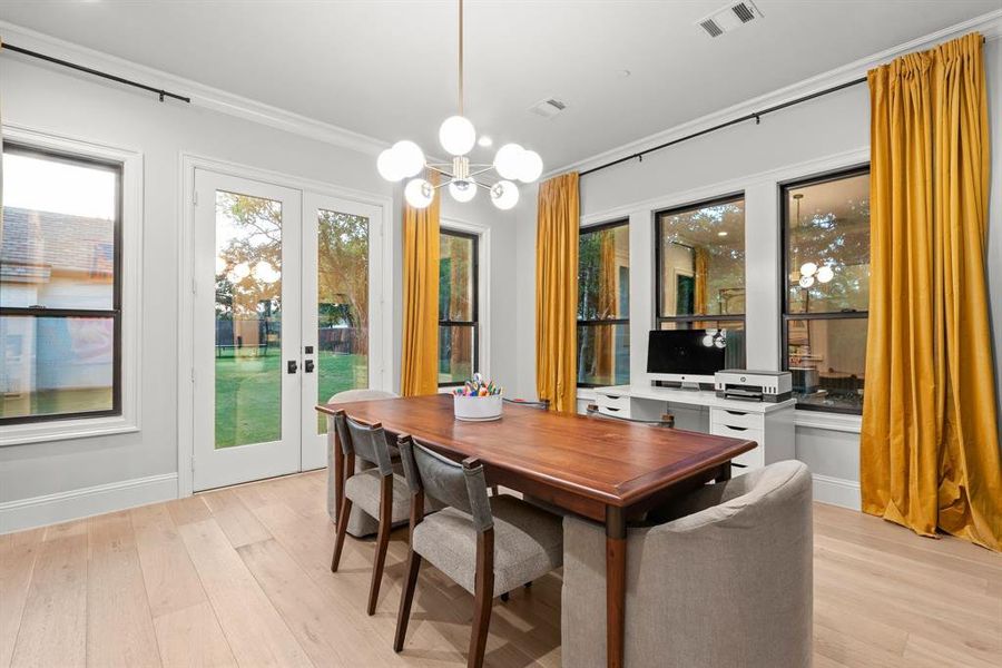 Furnished interior view inside a new home in , Copper Canyon (Image 15). Furnished interior view inside a new home in , Copper Canyon (Image 15).