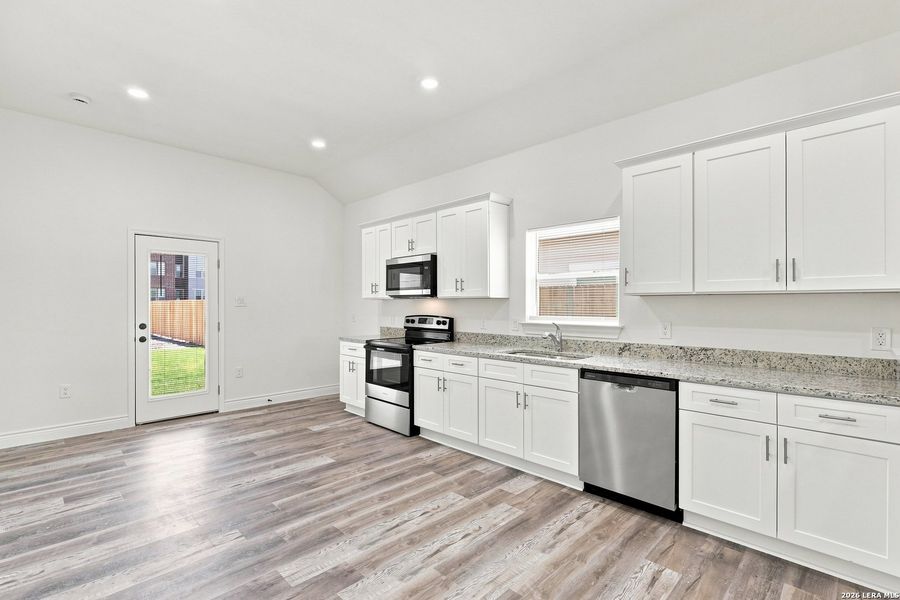 Furnished interior view inside a new home in , San Antonio (Image 4).