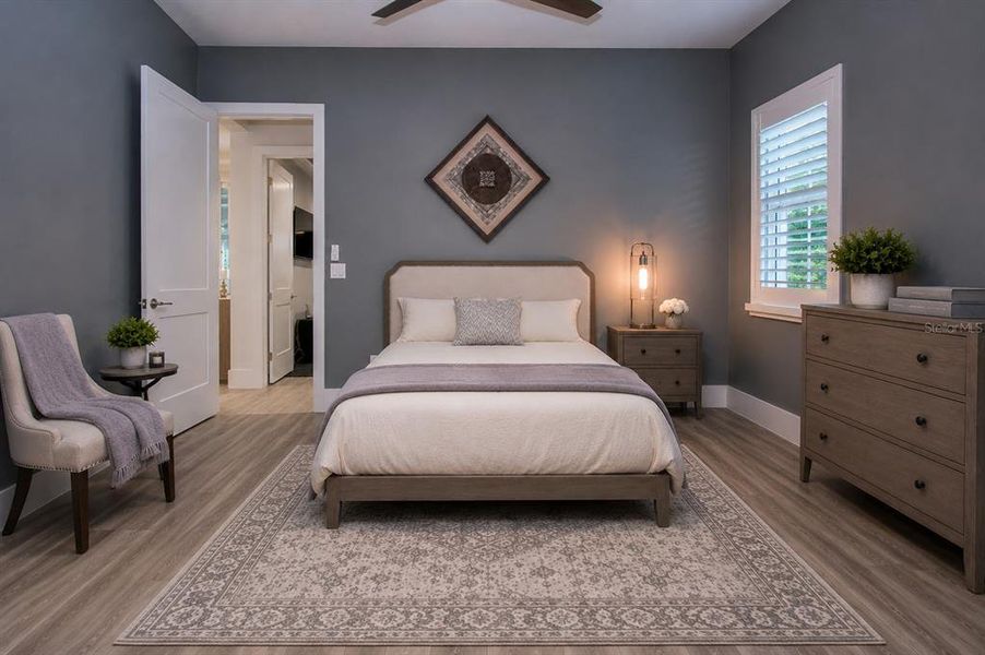 Furnished interior view inside a new home in , Bradenton (Image 13). Furnished interior view inside a new home in , Bradenton (Image 13).