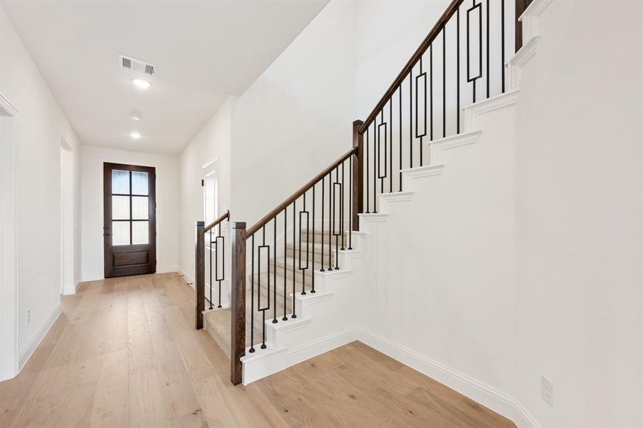 Spacious, unfurnished interior of a new home in Willow Wood Classic 50, McKinney (Image 17).