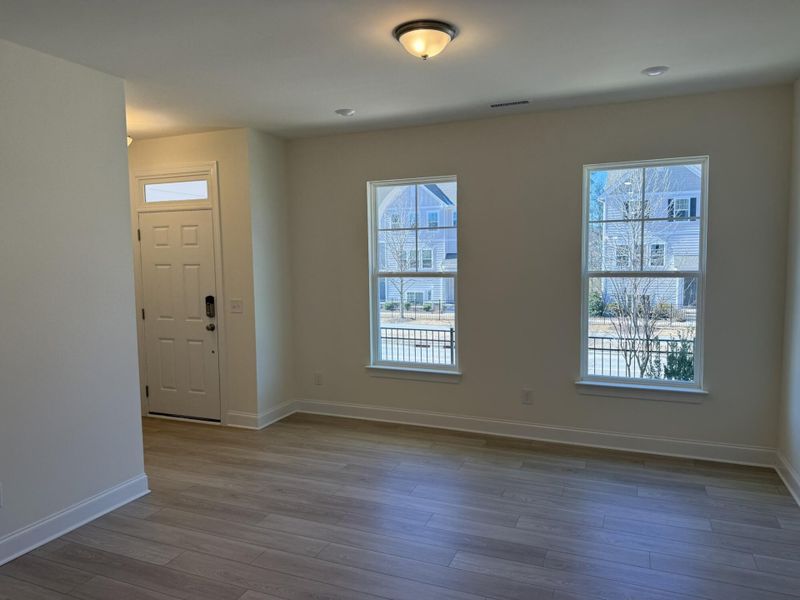 Spacious, unfurnished interior of a new home in Enclave at Traditions Townhomes, Wake Forest (Image 10).