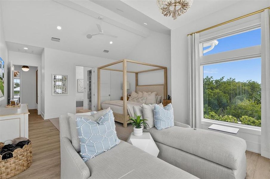Furnished interior view inside a new home in , St. Augustine (Image 47).