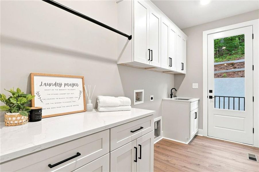 Furnished interior view inside a new home in , Ball Ground (Image 15). Furnished interior view inside a new home in , Ball Ground (Image 15).