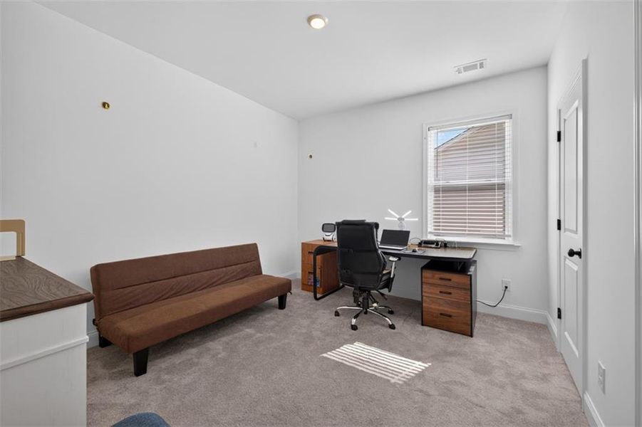 Furnished interior view inside a new home in Bailey Fence, Dacula (Image 28).
