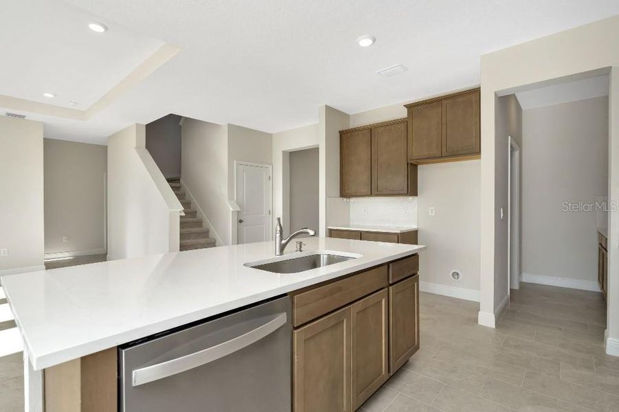 Furnished interior view inside a new home in Mangrove Manor, Apollo Beach (Image 15).